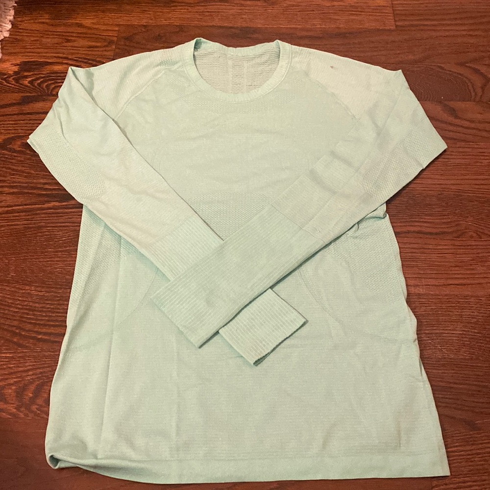 lululemon athletica Mint Long Sleeve Tee